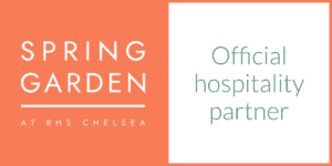 Spring Garden at RHS Chelsea Official Hospitality Partner Badge